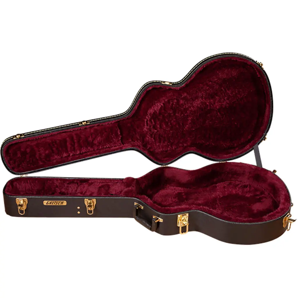 Gretsch - G6267 16" Deluxe Thin Hollow Body Electric Hardshell Case - Black 1