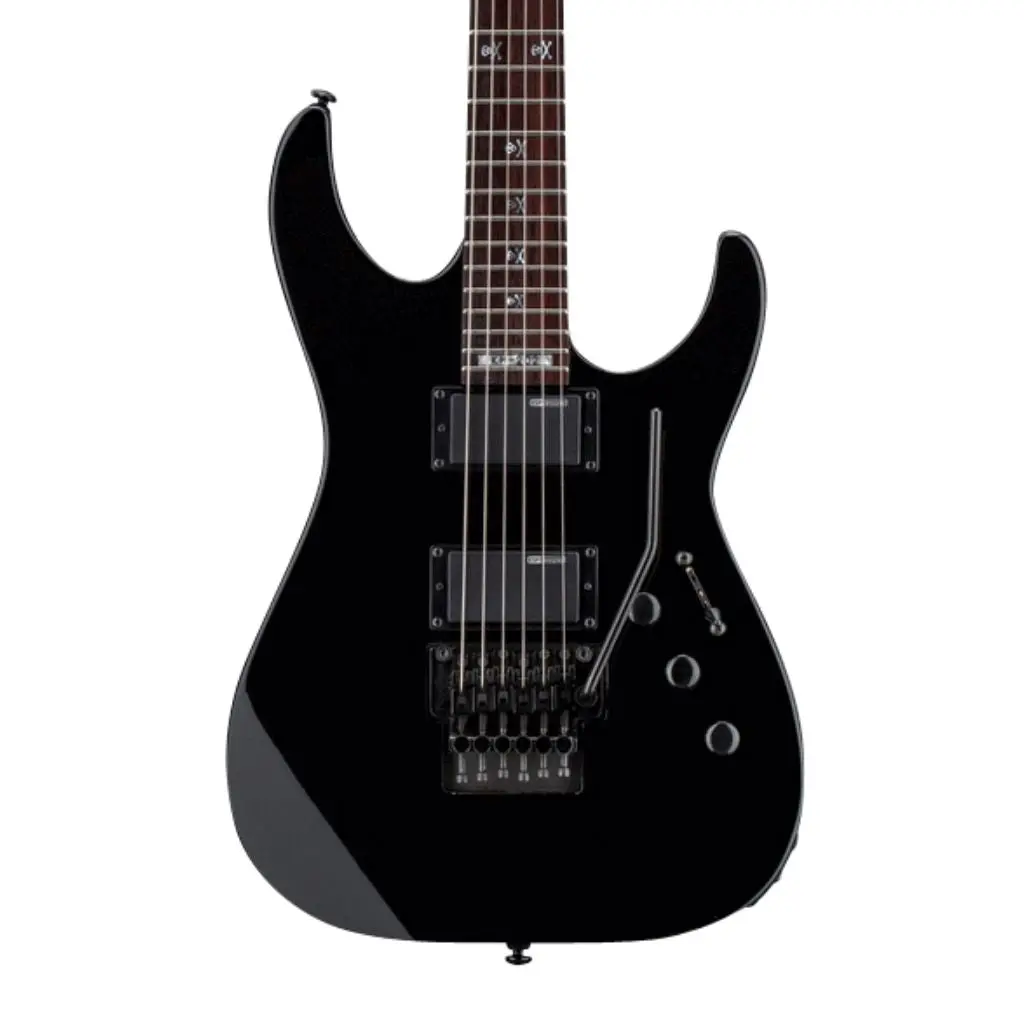 Esp Ltd Kirk Hammett Signature Kh-202 Electric Guitar - Black - Lkh-202 1