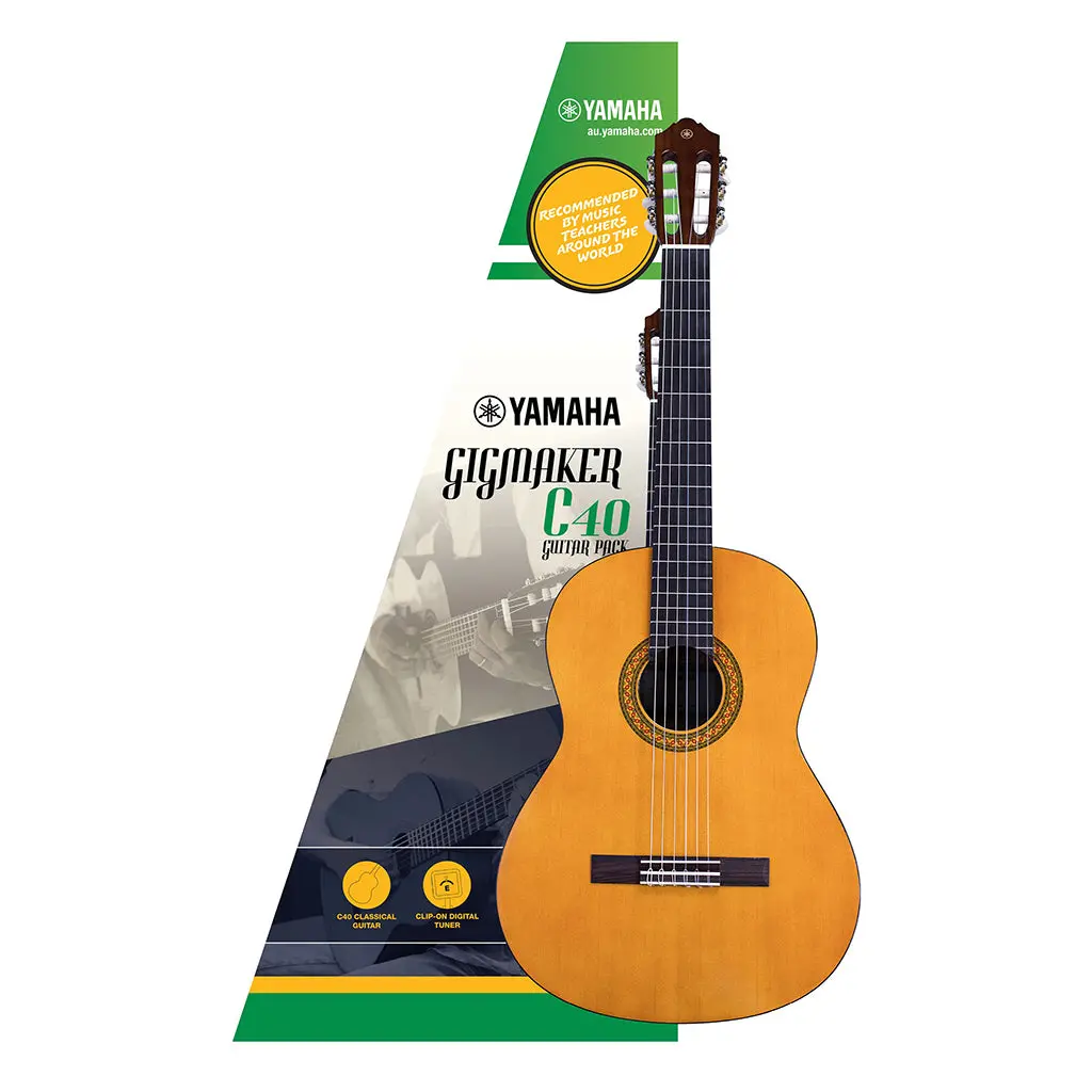 Yamaha Gigmaker C40 Classical Guitar Pack 1