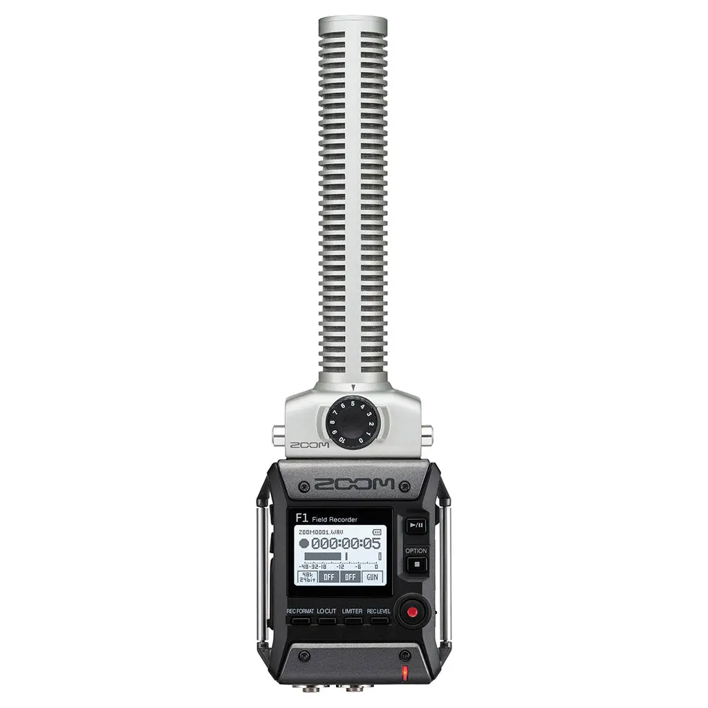 Zoom F1-Sp Field Recorder - Shotgun Mic Pack 1