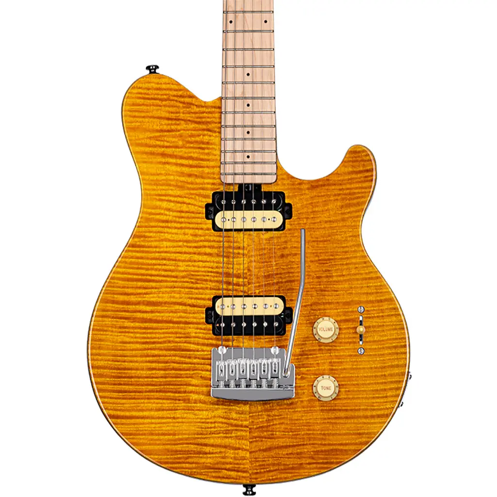 Sterling Ax3fm -Tgd-M1 Transparent Gold/Flame Maple Top 1