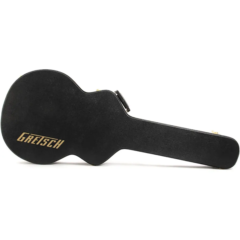 Gretsch - G6298 16" Hollow Body Flat Top Hardshell Case, Electromatic 12-String - Black 1