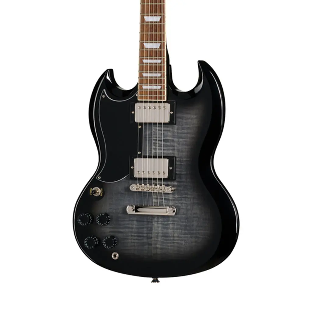 Epiphone Sg Tribute Electric Guitar - Ebony Burst, Left Handed 1