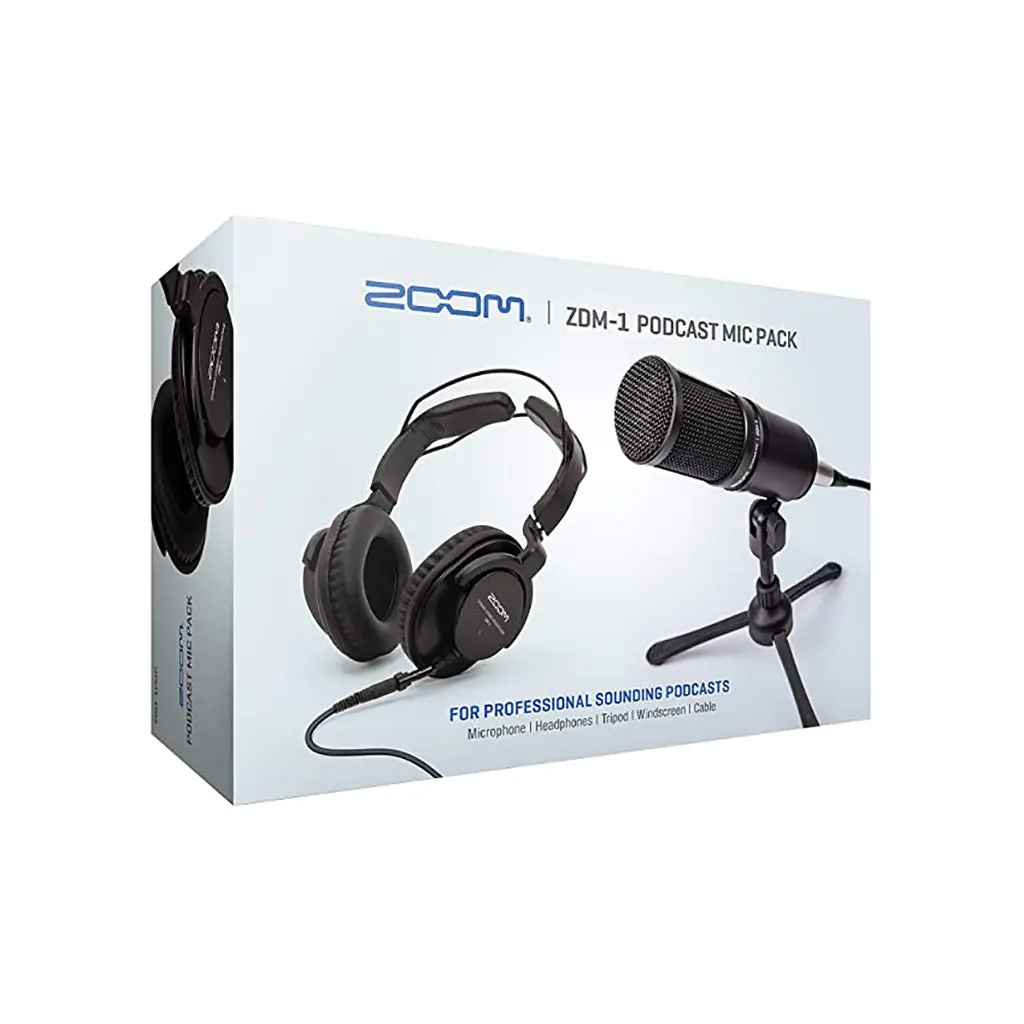 Zoom Zdm-1Pmp Podcast Mic Pack 1