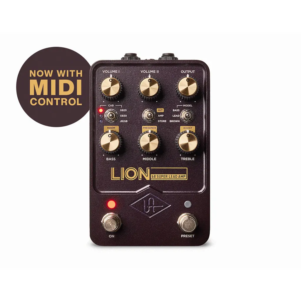Universal Audio Uafx Lion 68 Super Lead Amp 1