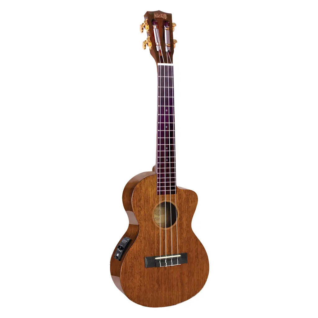 Mahalo Java Tenor Ukulele With Pickup - Natural Semi Gloss 1
