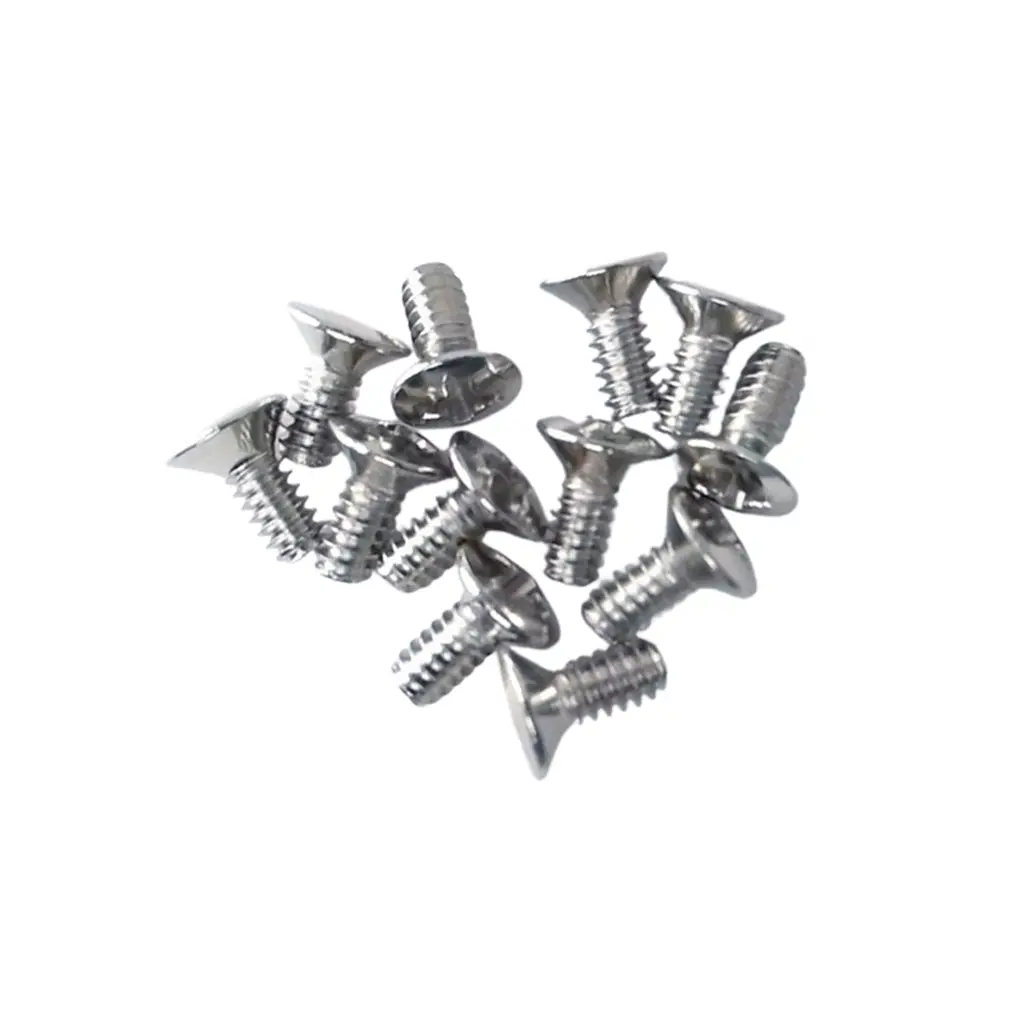 Fender 12 Tremolo Block Mounting Screws In Chrome 1