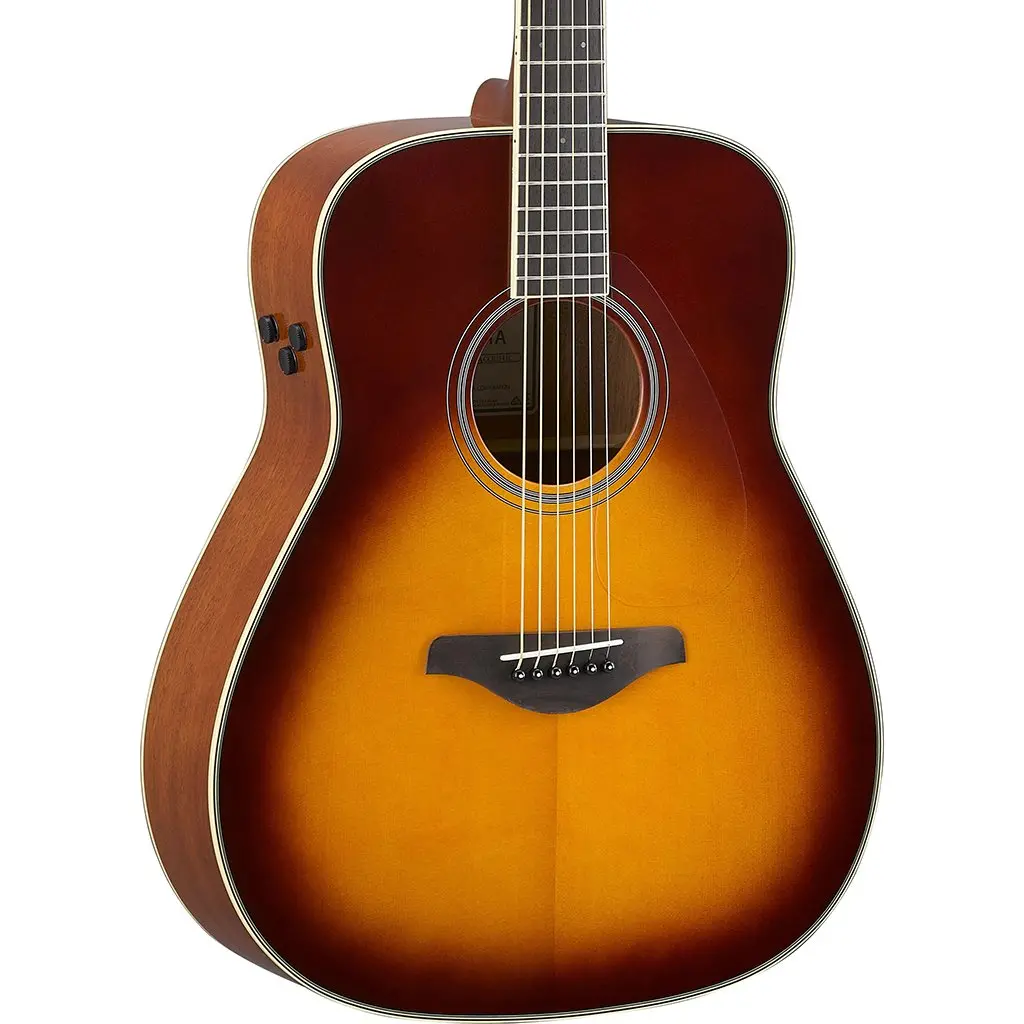Yamaha Fgta Transacoustic - Brown Sunburst 1