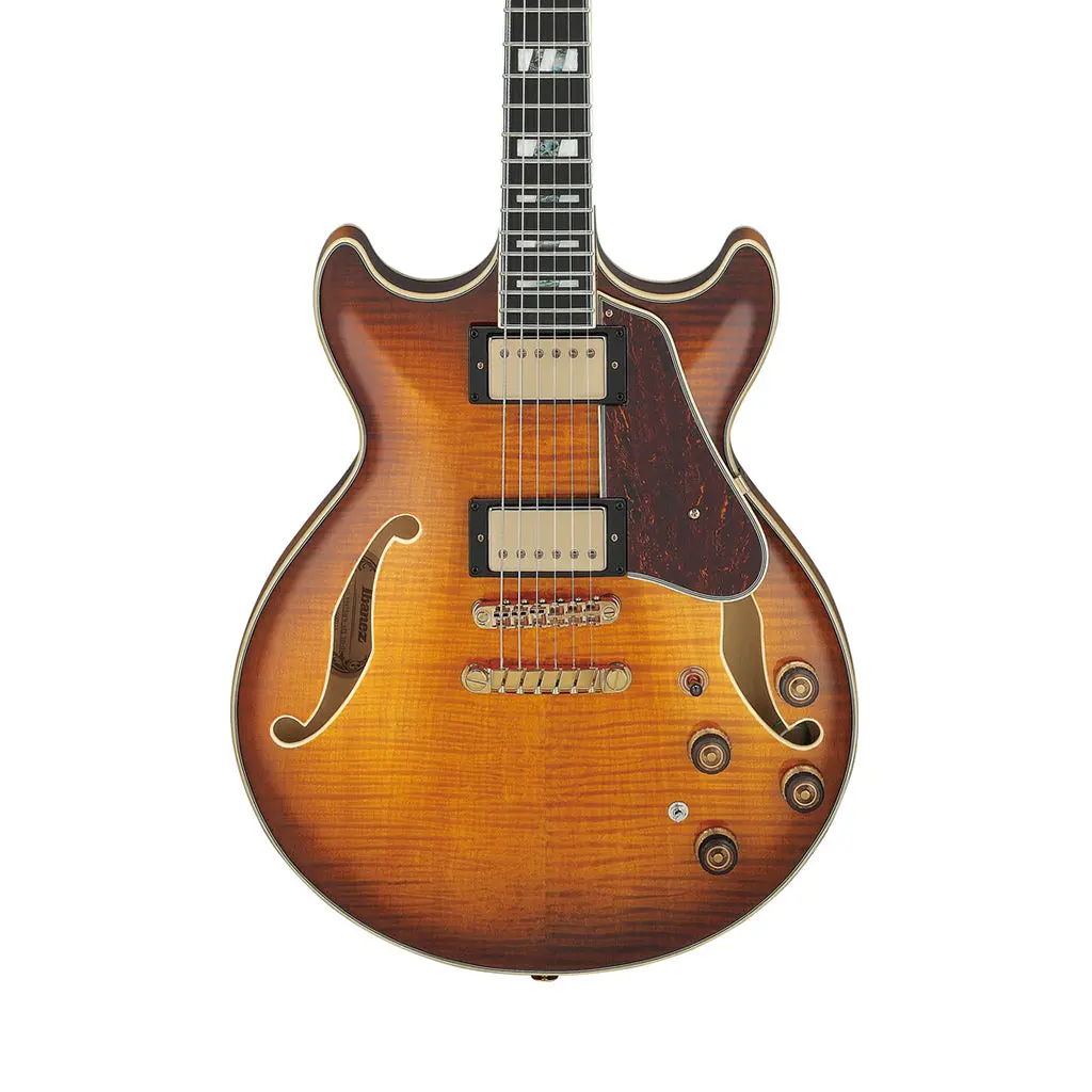 Ibanez Am153fm Artcore Semi-Hollow Electric Guitar - Antique Tobacco Burst 1