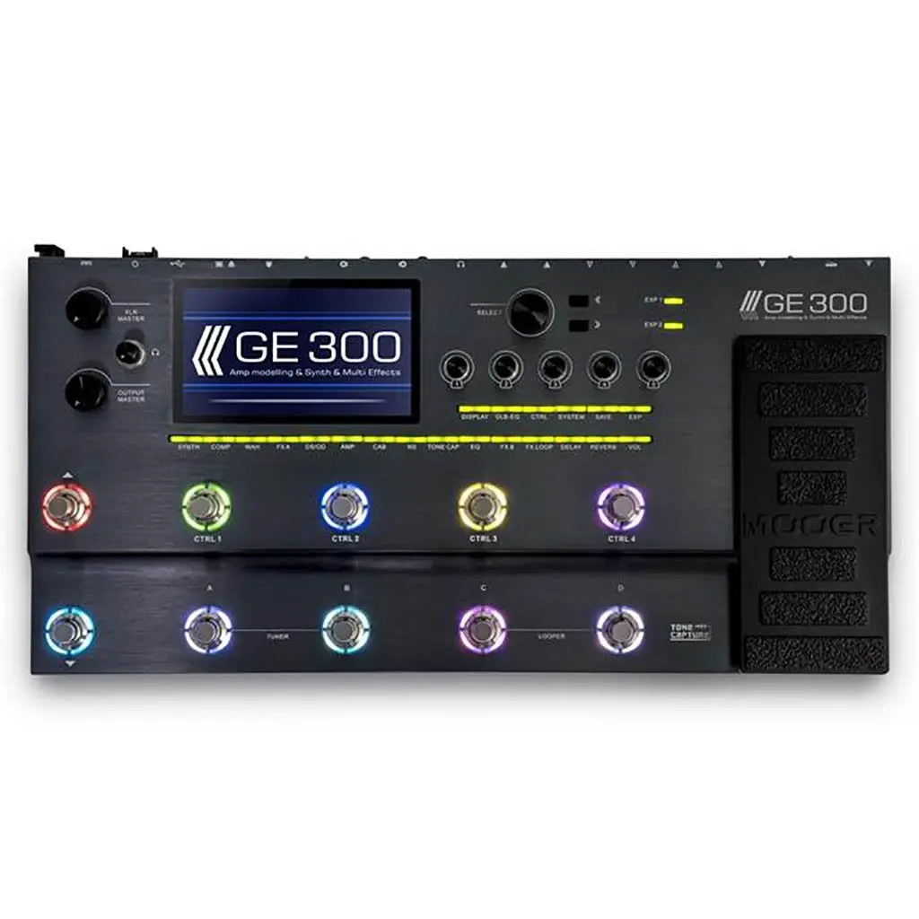 Mooer Ge300 Amp Modelling Synth Multi-Effects Processor 1