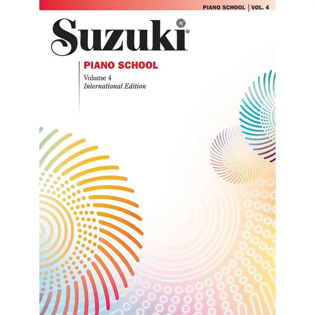 Suzuki Piano School Book 4 New International Edition 1