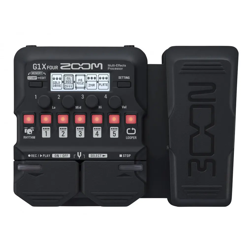 Zoom G1x Four Guitar Multi Effects Pedal 1