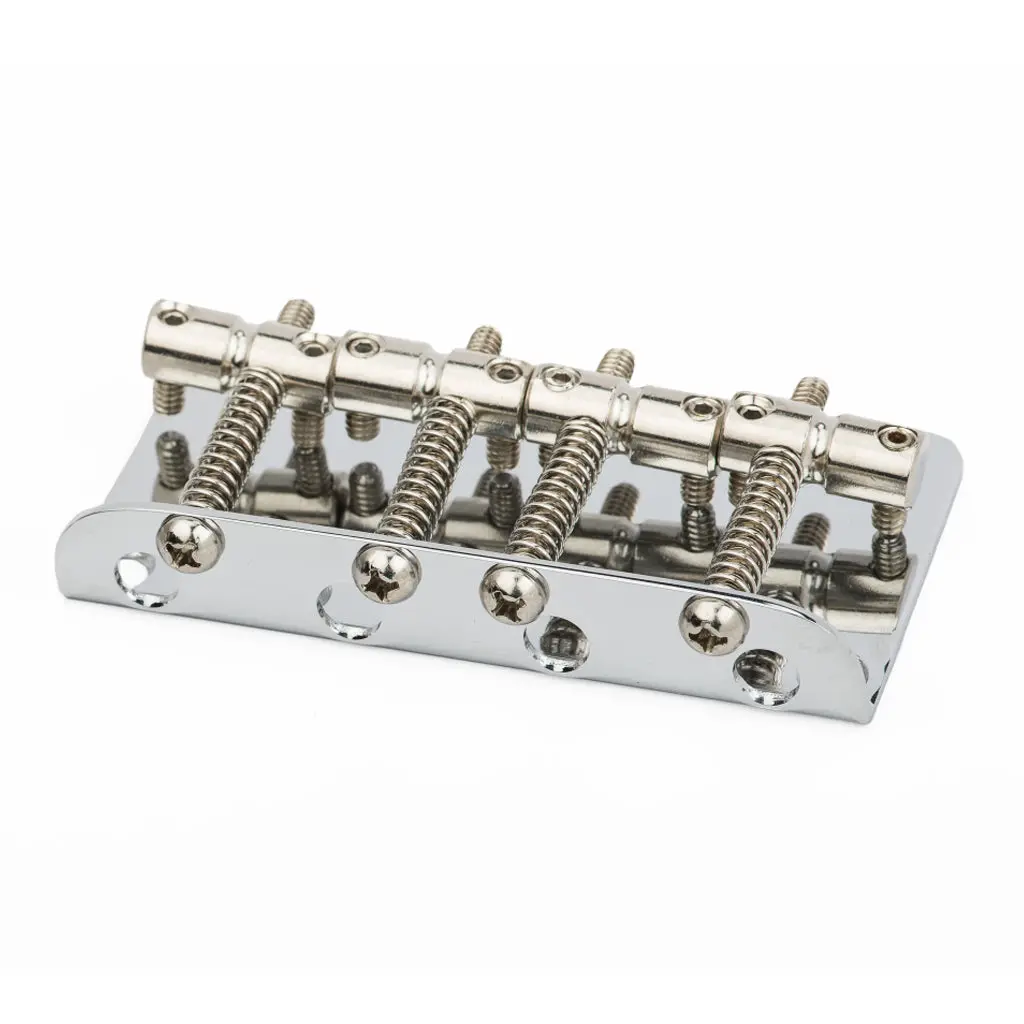 Fender Standard Series Bass Bridge Assembly In Chrome 1