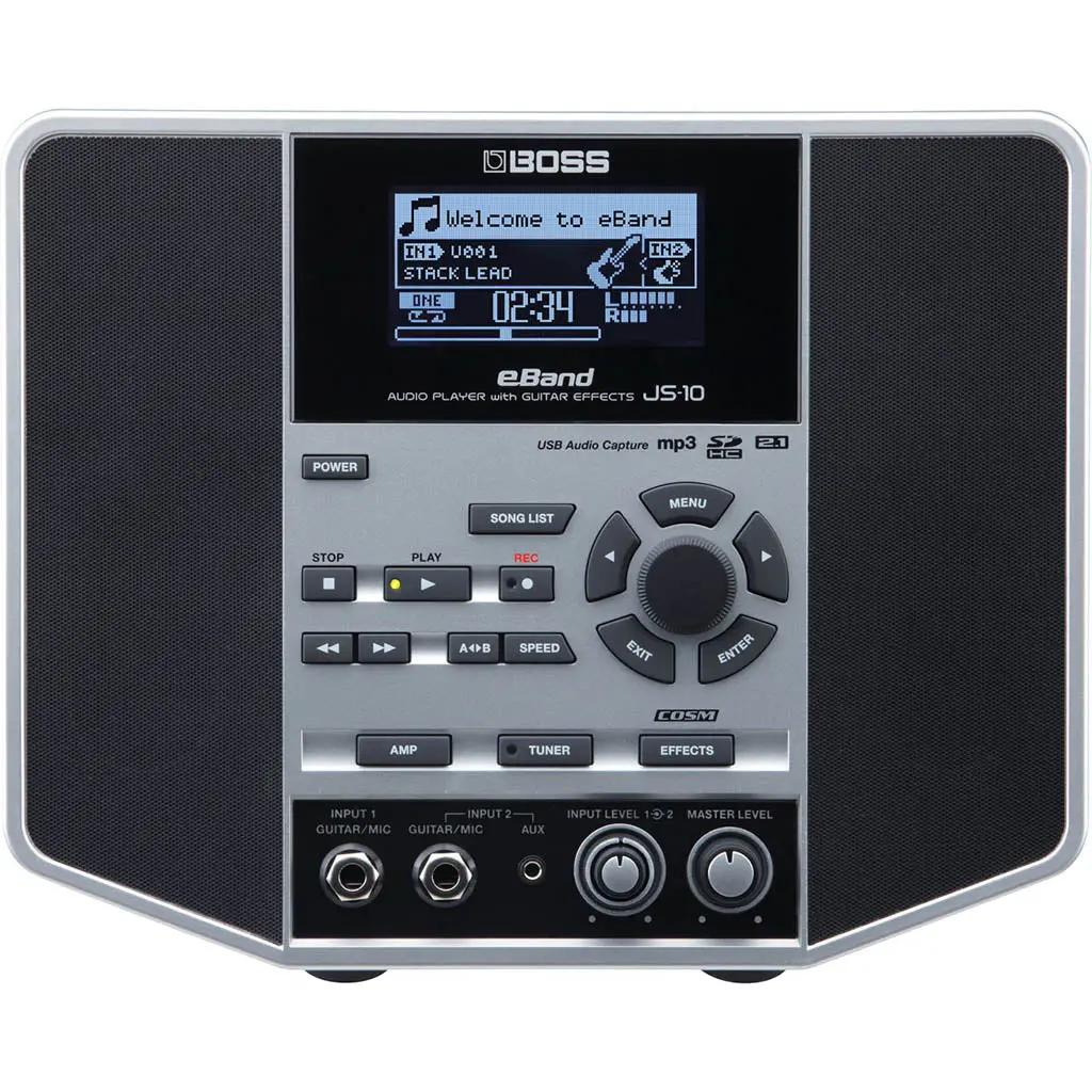 Boss Eband Js10 Audio Player W/Guitar Effects 1