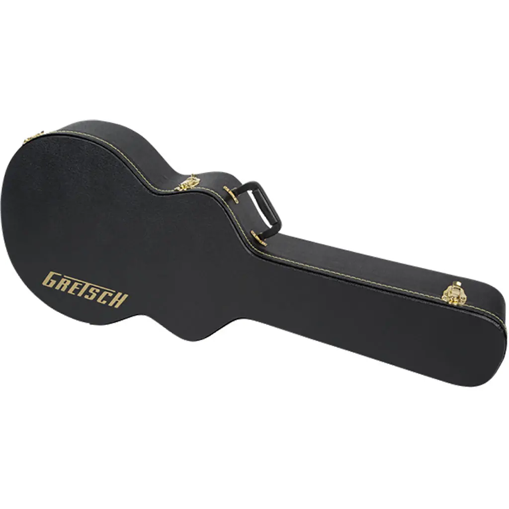 Gretsch - G6241ft 16" Hollow Body Flat Top Hardshell Case - Black 1