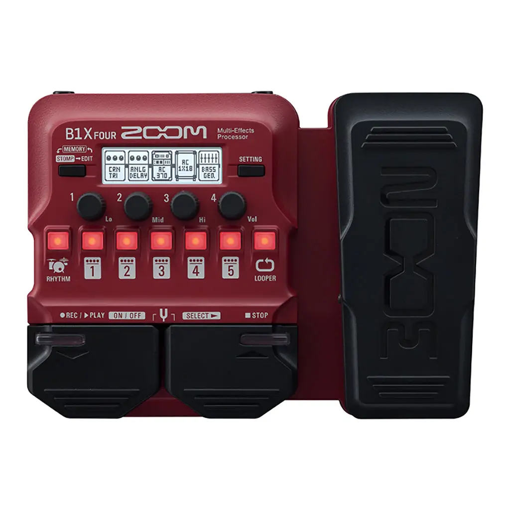 Zoom B1x Four Bass Effects Pedal 1