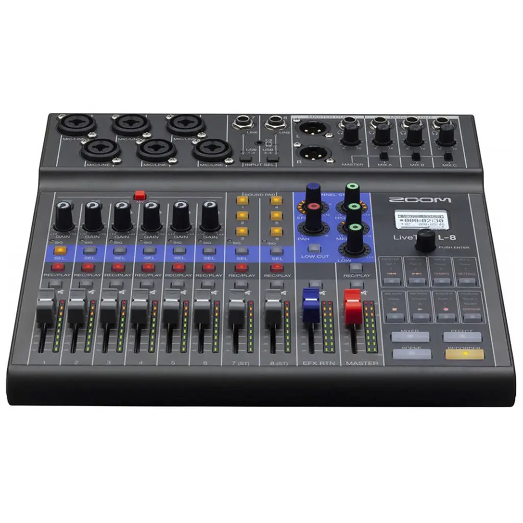 Zoom Livetrak L-8 1