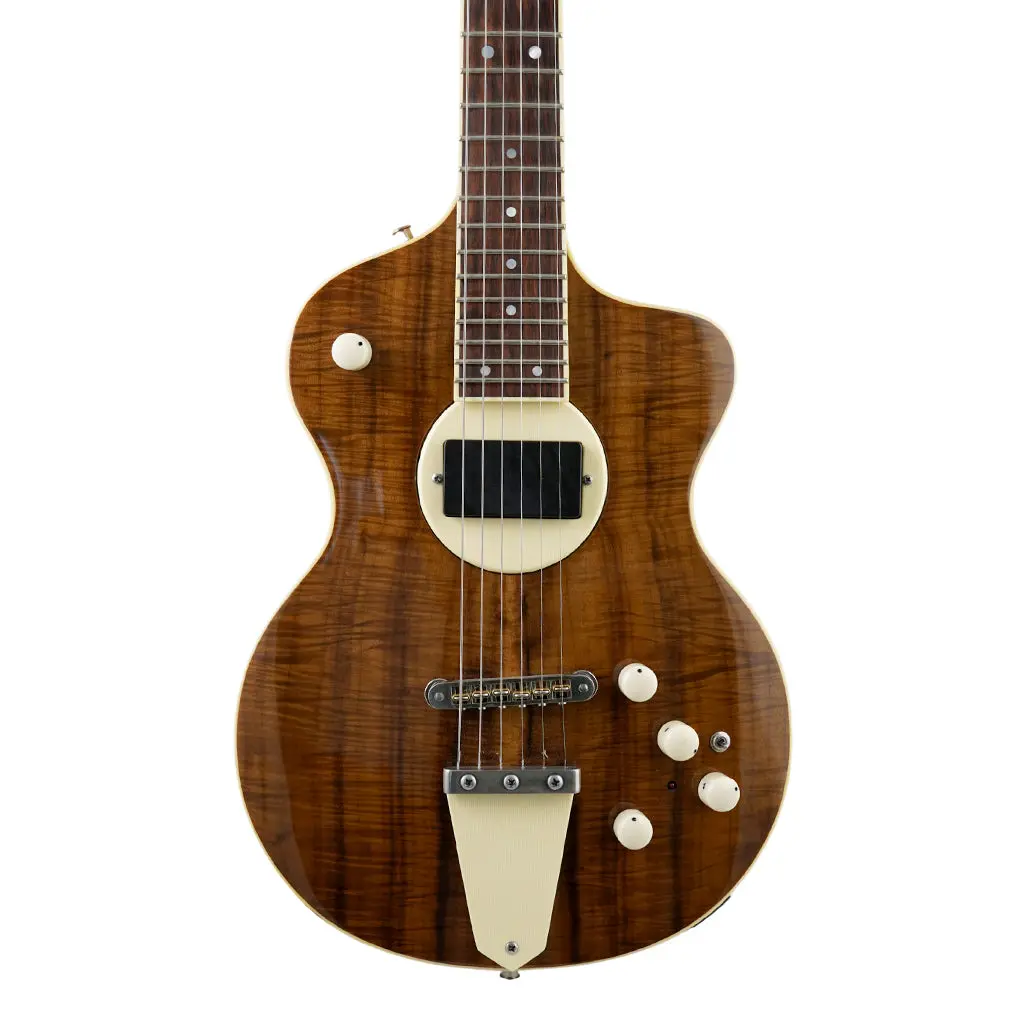 Rick Turner 2016 Model 1 C-Lb  Deluxe Featherweight With Myrtle Wood Top And Western Red Cedar Body - Rare! 1