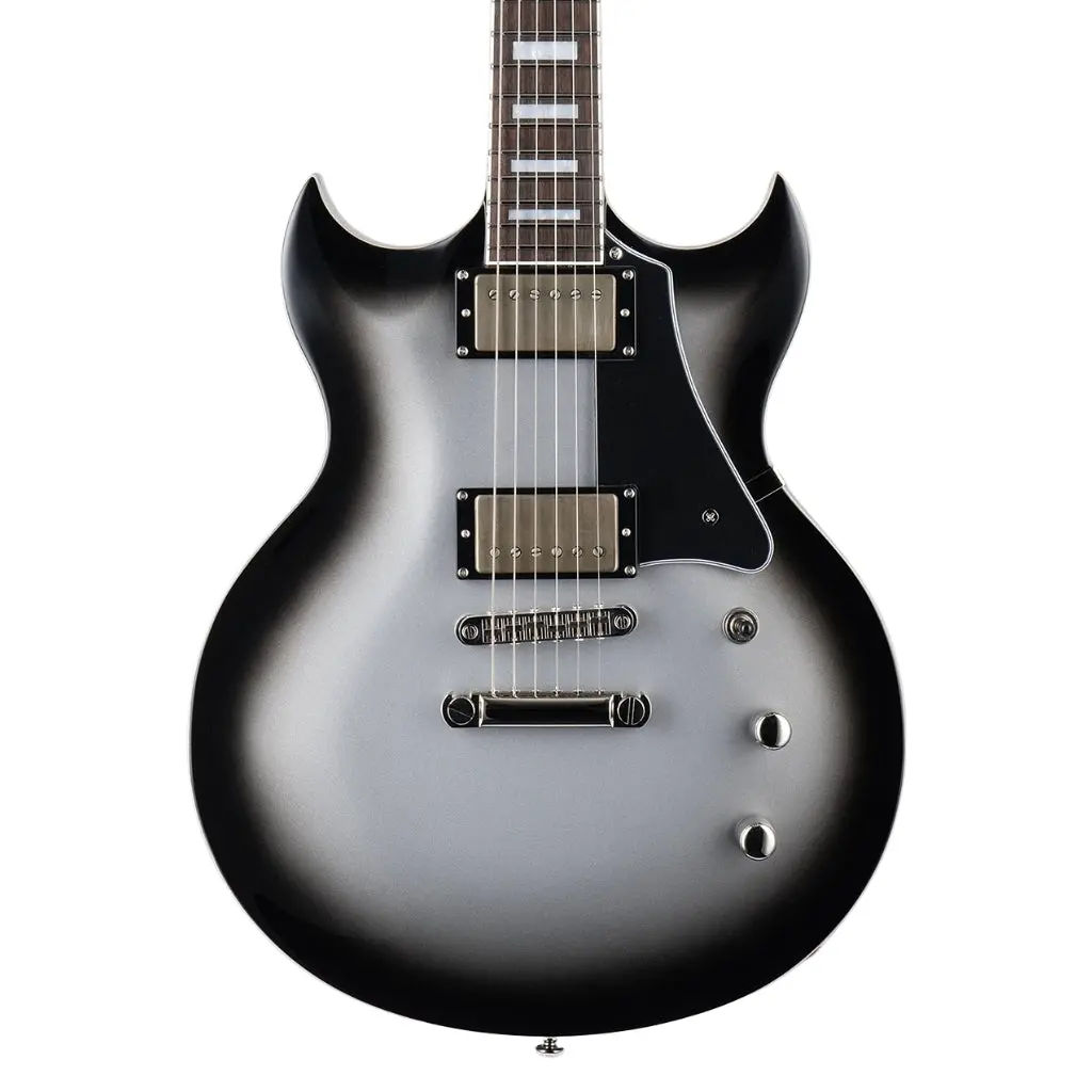 Esp Ltd Signature Bill Kelliher Royal Shiva Electric Guitar - Silver Sunburst 1