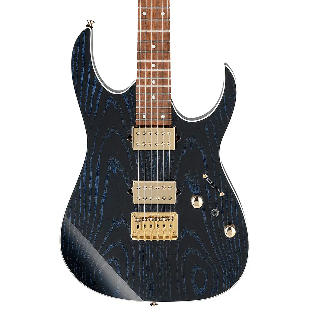 Ibanez Rg421hpah - Blue Wave Black 1
