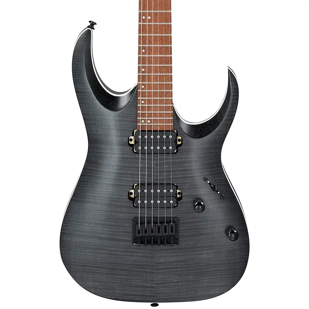 Ibanez Rga42fm - Transparent Grey Flat 1