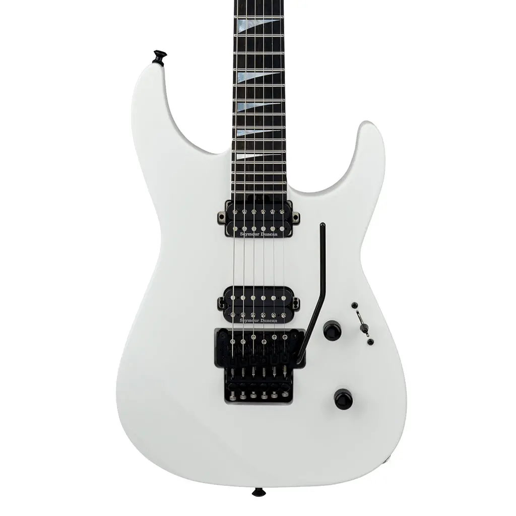 Jackson American Series Soloist Sl2 Dx Electric Guitar Ebony Fingerboard Snow White 1