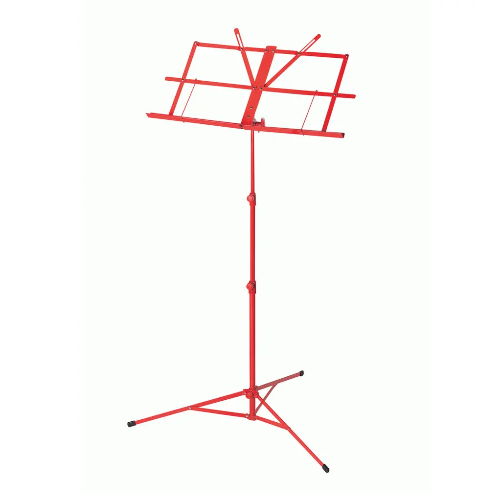 Armour Ms3127r Music Stand With Bag In Red 1