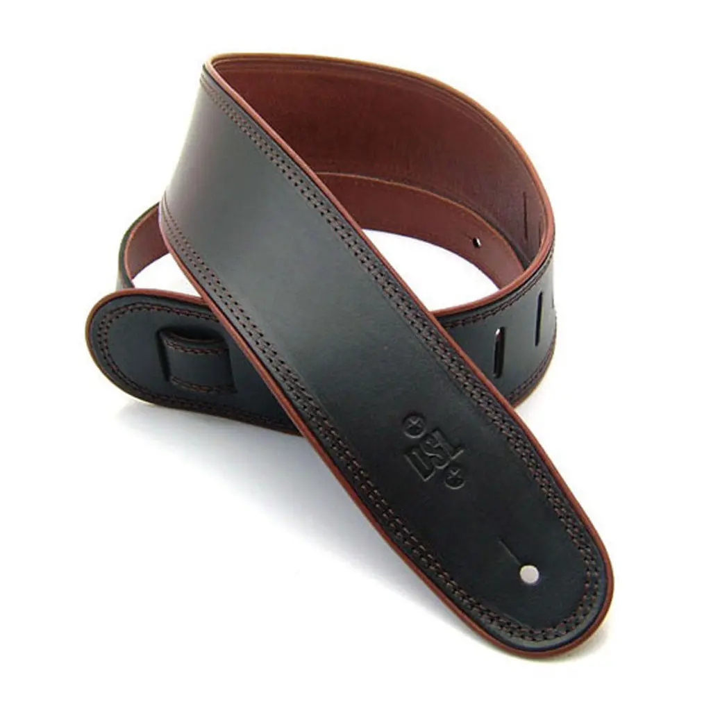 Dsl Gep25-15-2 Strap 2.5" Rolled Edge Black/Brown 1
