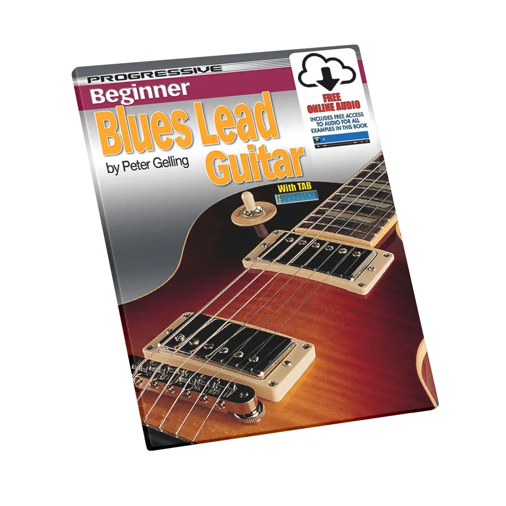 Progressive Beginner Blues Lead Guitar Book/Online Audio Book 1