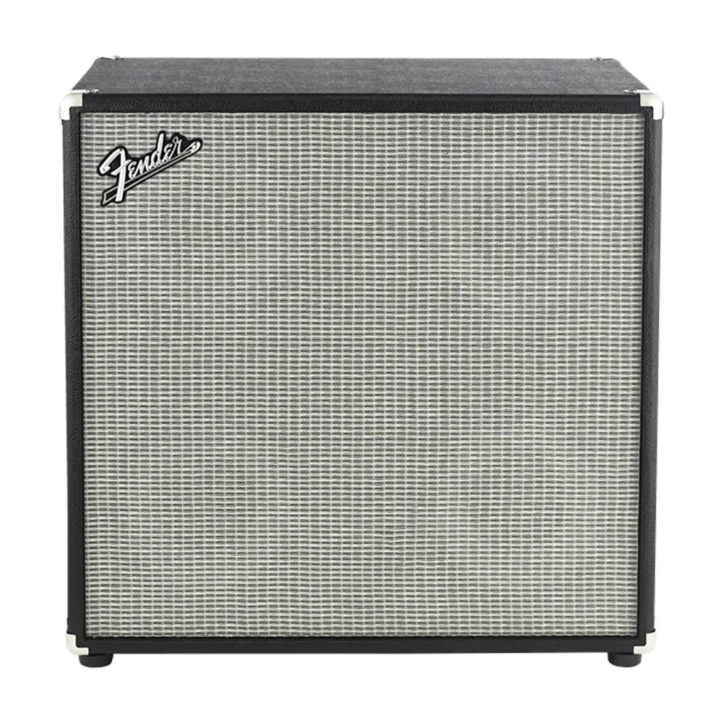 Fender Bassman Neo - 500W 4X10 8Ohms Bass Speaker Cabinet- Black/Silver 1