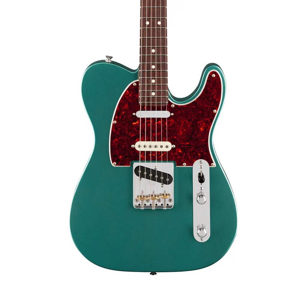 Fender American Professional Classic Hotshot Telecaster - Faded Sherwood Green Metallic,  Rosewood Fingerboard 1