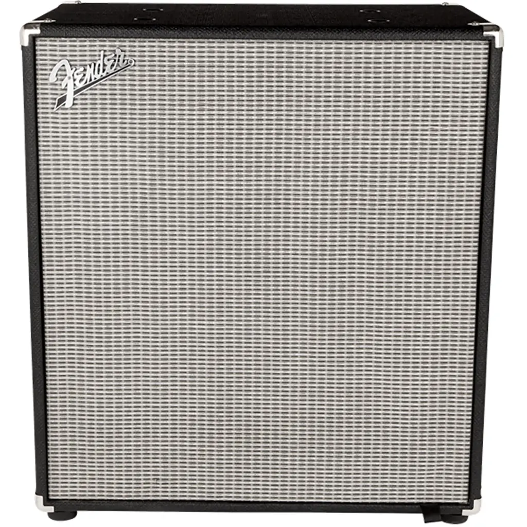 Fender - Rumble™ 410 Cabinet (V3), Black/Silver 1