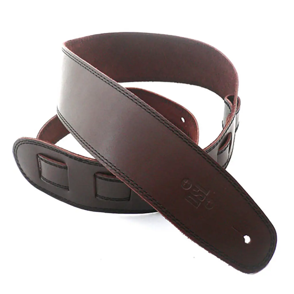 Dsl Sge25-17-1 Strap 2.5" Single Ply Brown With Black Stitch 1