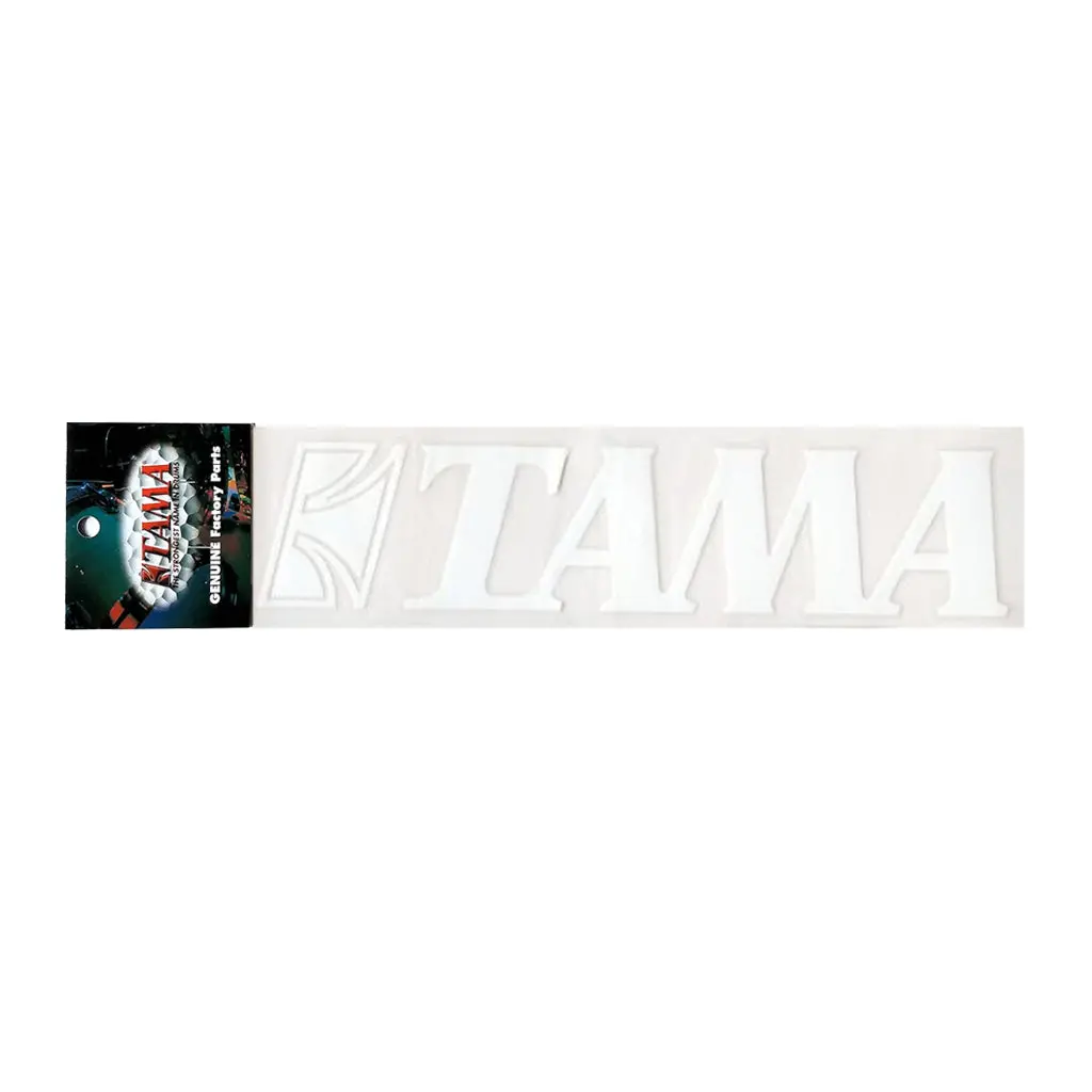 Tama Tls100wh White Logo Sticker 1