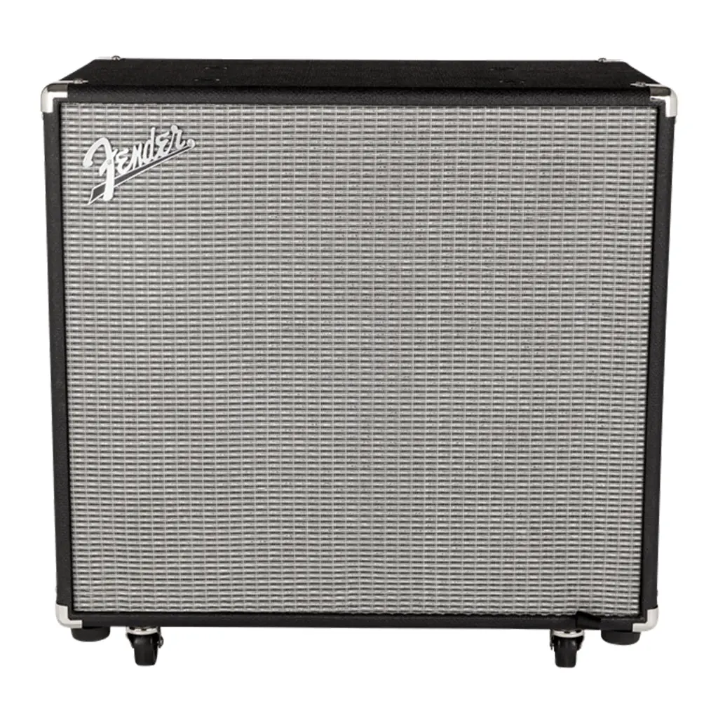 Fender - Rumble™ 115 Cabinet (V3), Black/Silver 1