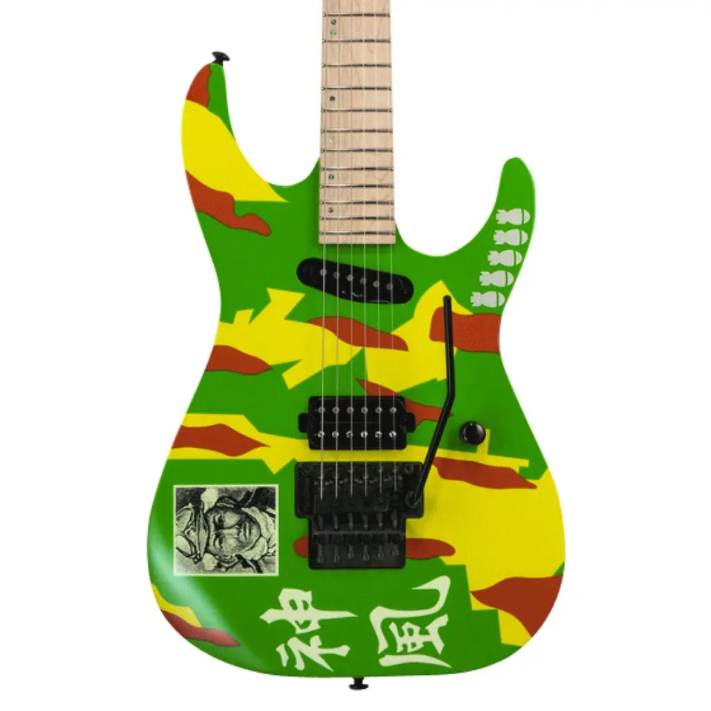 Esp Ltd George Lynch Kami 4 Signature Electric Guitar - Kami Graphic - Lgl-Kami4 1