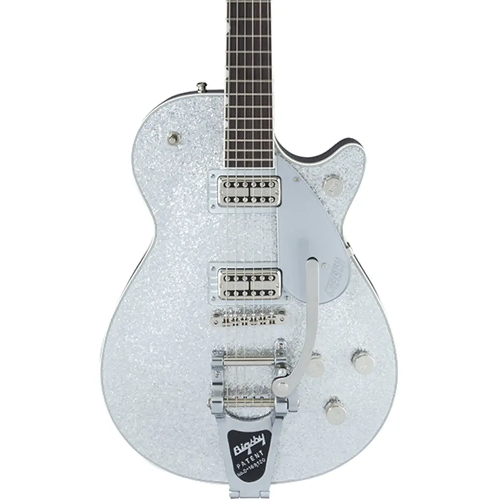 Gretsch G6129t Players Edition Jet - Silver Sparkle 1