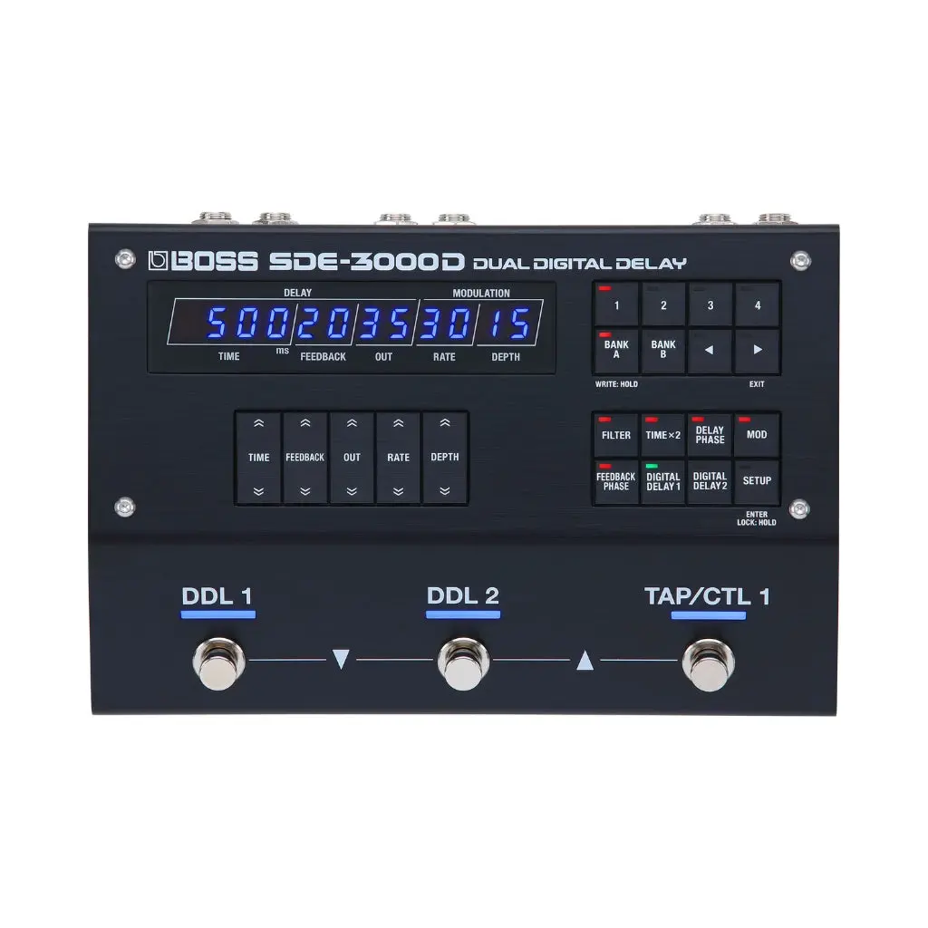 Boss Sde-3000D Dual Digital Delay Effects Pedal 1