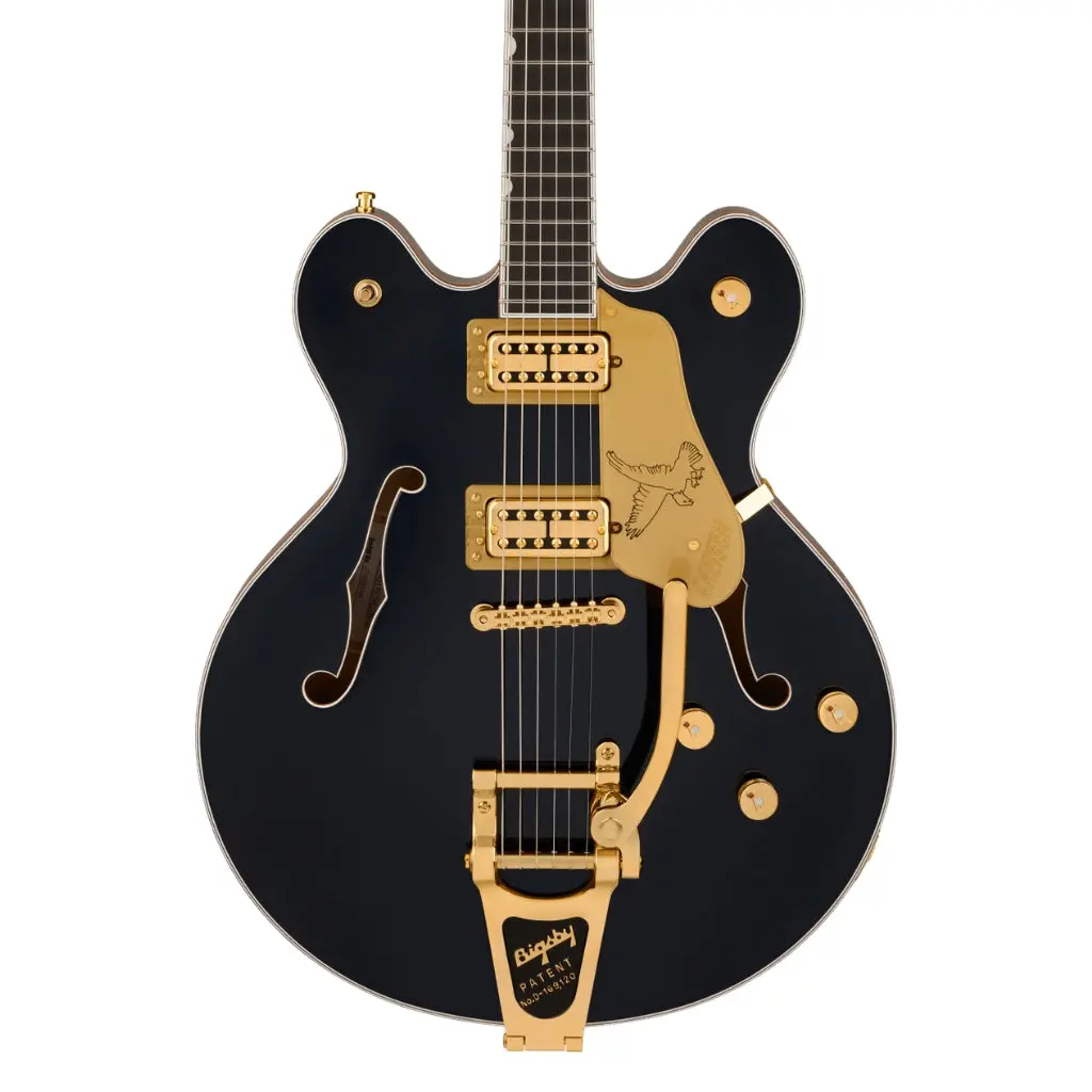 Gretsch Falcon Center Block Ltd With String-Thru Bigsby Electric Guitar - Midnight Sapphire, Ebony Fingerboard 1