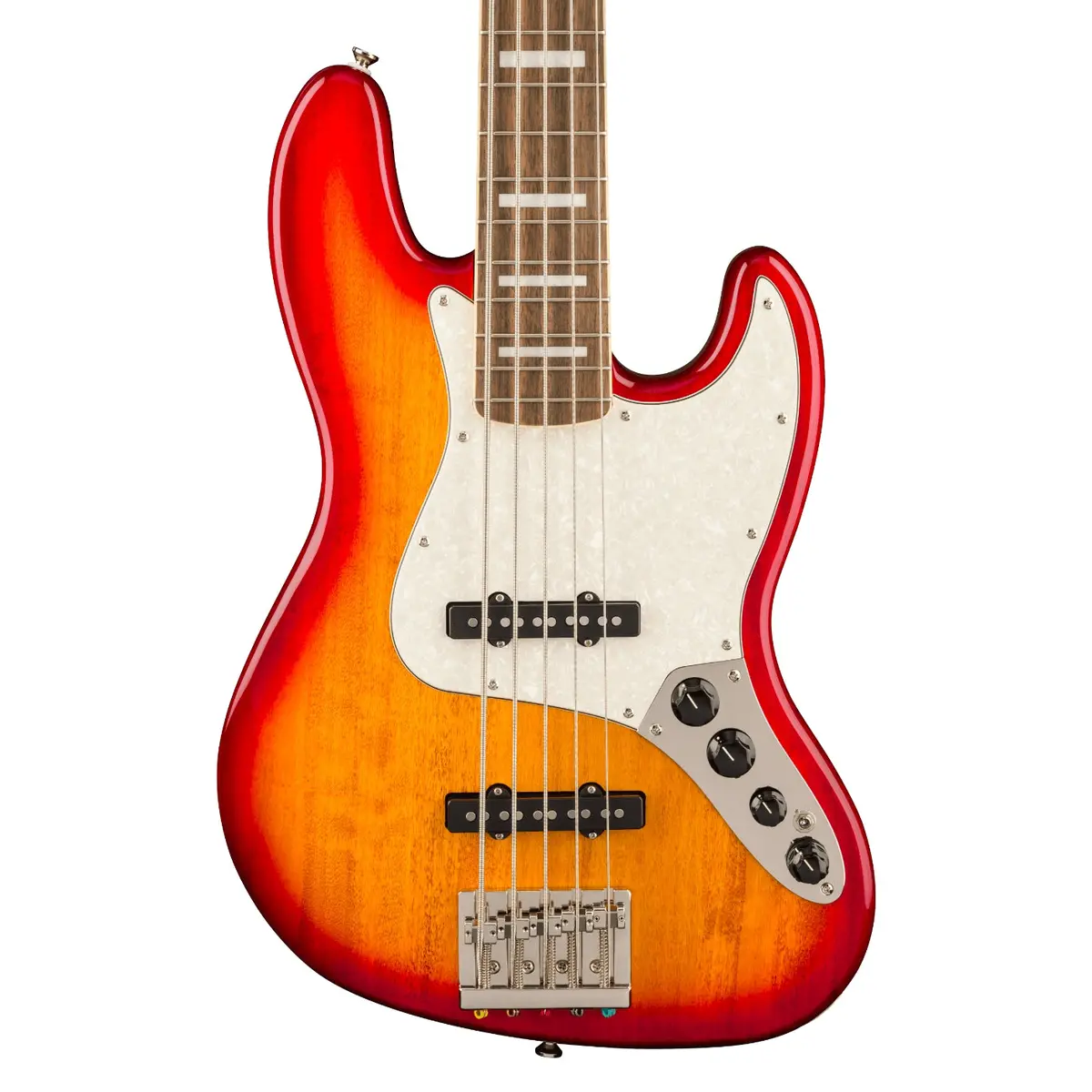 Squier Classic Vibe Active '70S Jazz Bass V - Sienna Sunburst, Laurel Fingerboard 1