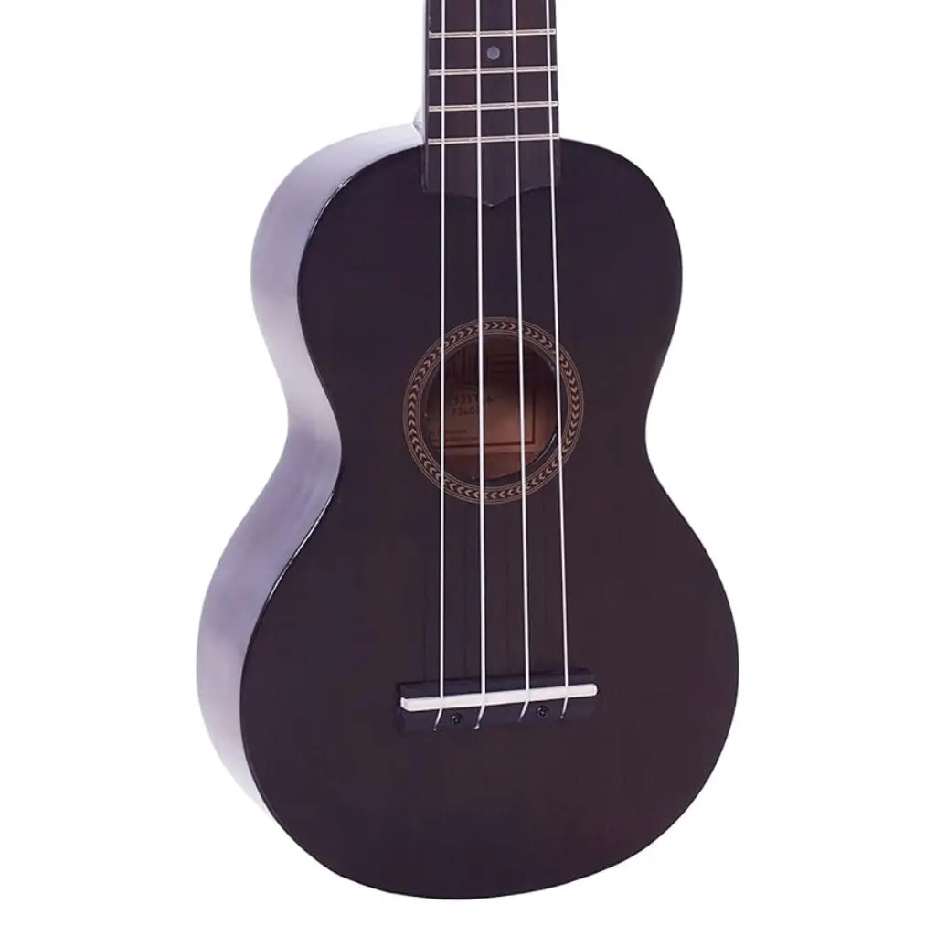 Mahalo Mj1tbk Java Series Soprano Ukulele - Transparent Black 1