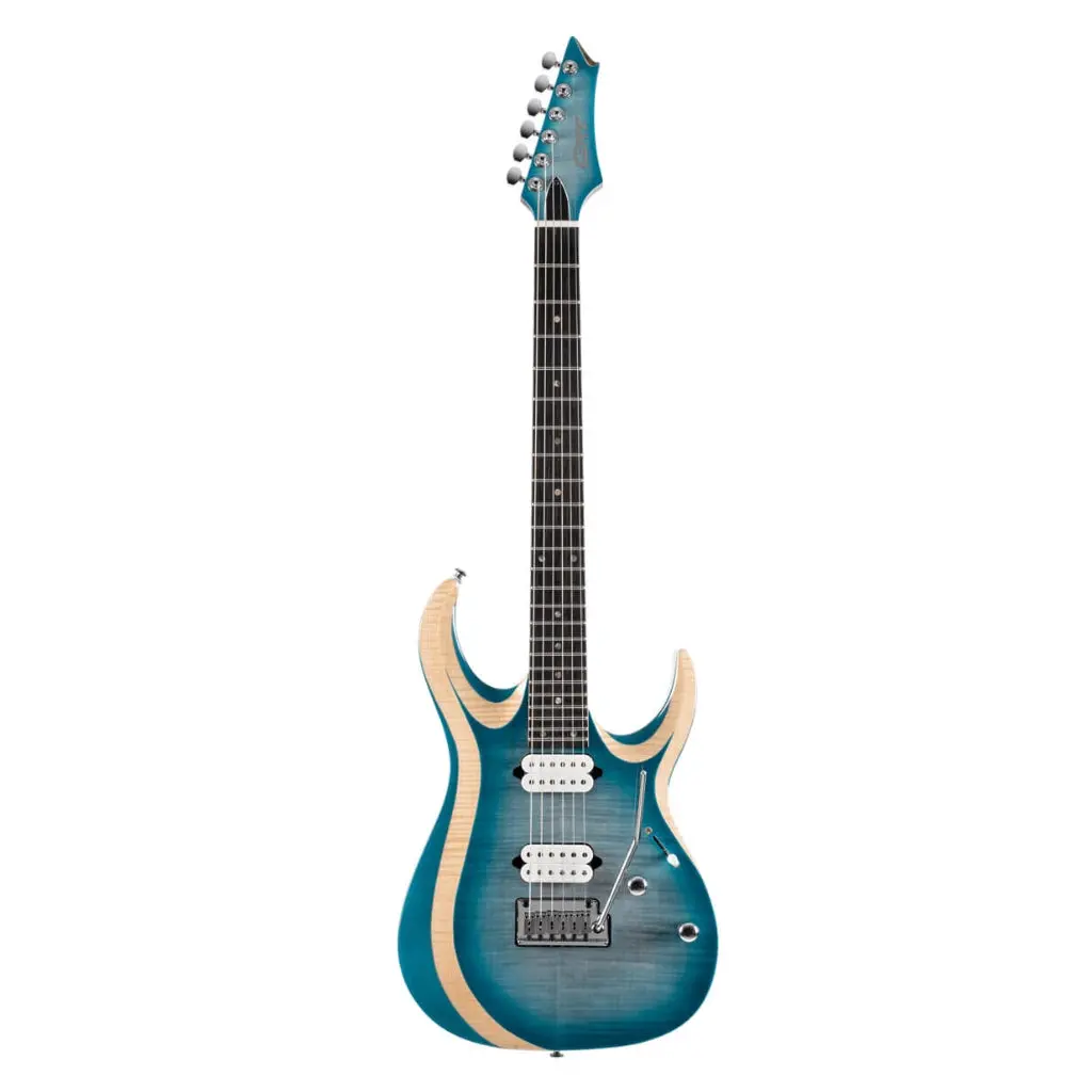 Cort X700 Duality Ii Electric Guitar - Polar Ice Burst 2