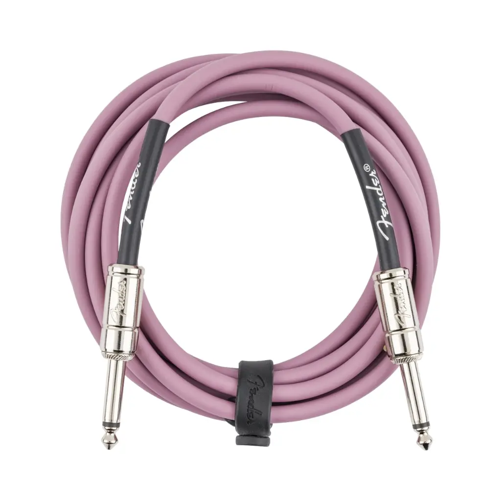 Fender Contour Series Instrument Cable - Burgundy Mist, 10 Feet 1