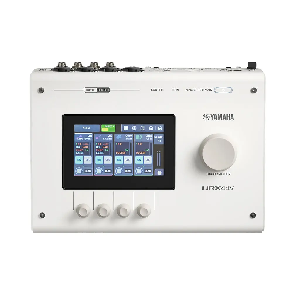 Yamaha Urx44v Compact Audio/Video Interface 6-In/4-Out - White 1