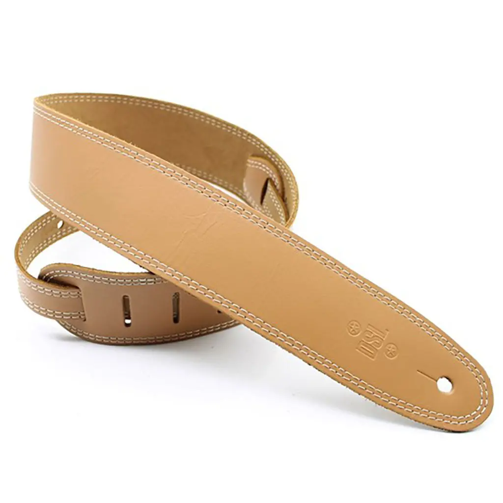 Dsl Sge25-18-3 Strap 2.5" Single Ply Tan With Beige Stitch 1