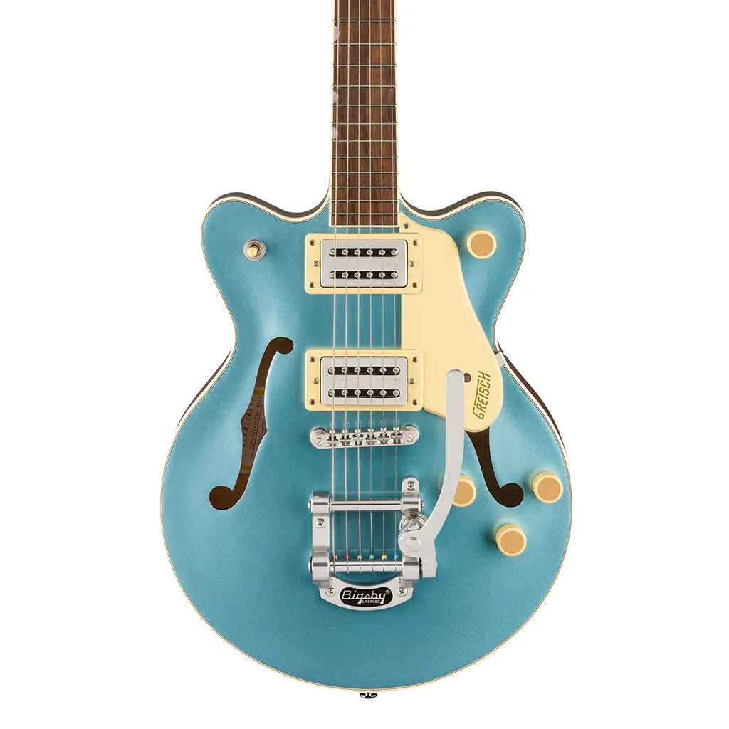 Gretsch G2655t Streamliner Center Block Jr Doublecut With Bigsby And Laurel Fingerboard - Arctic Blue 1