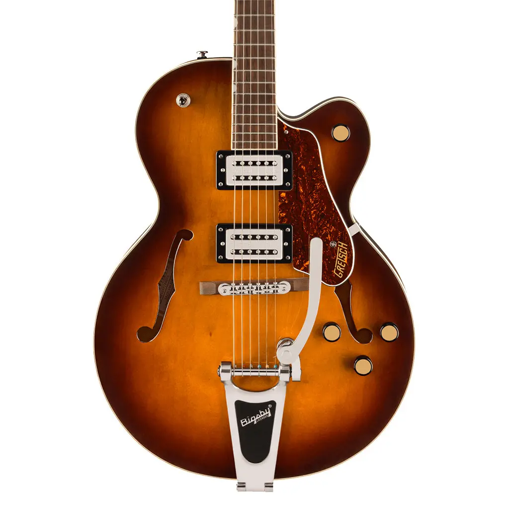 Gretsch G2420t Streamliner Hollow Body With Bigsby And Laurel Fingerboard - Robusto Burst 1