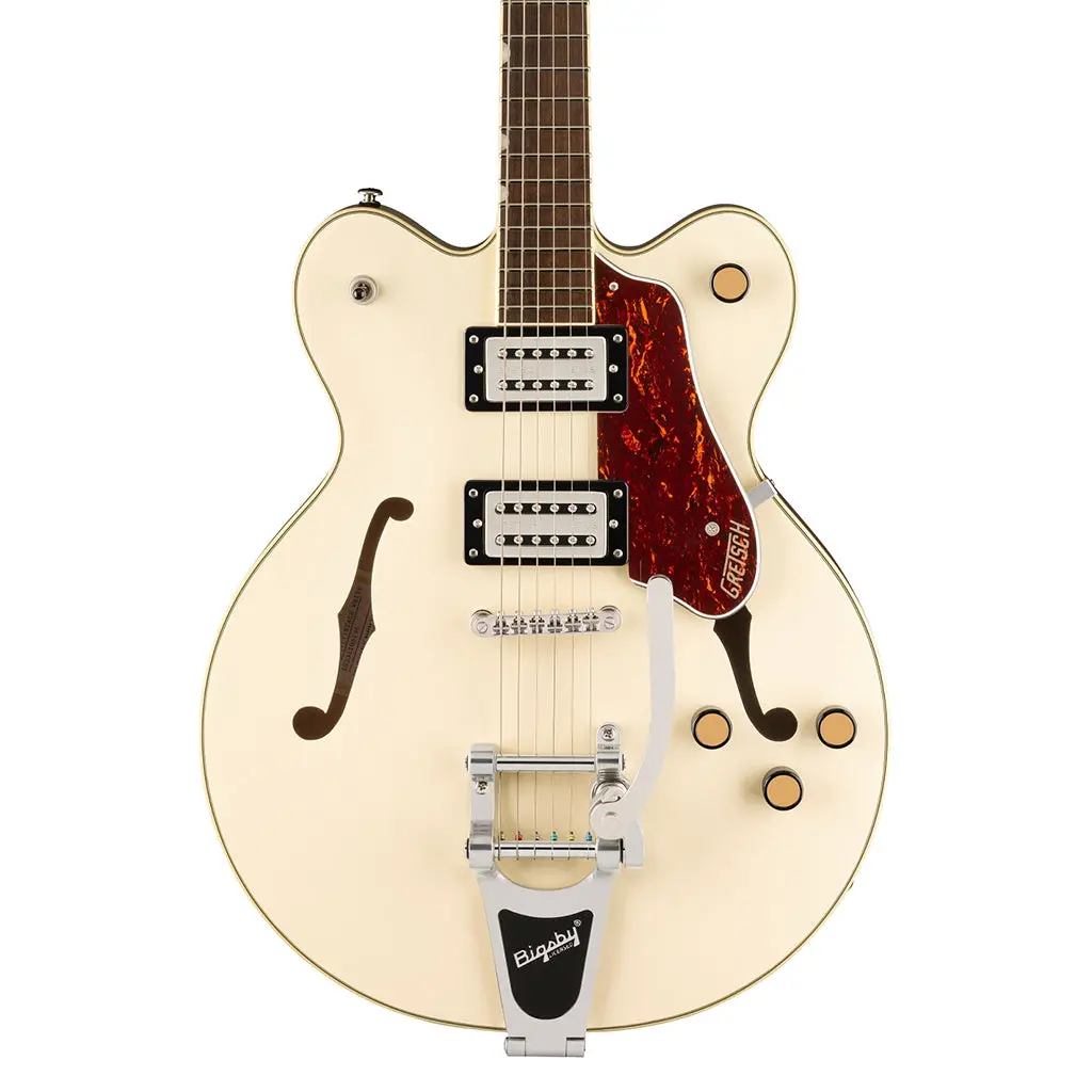 Gretsch G2622t Streamliner Center Block Double-Cut With Bigsby And Laurel Fingerboard - Vintage White 1