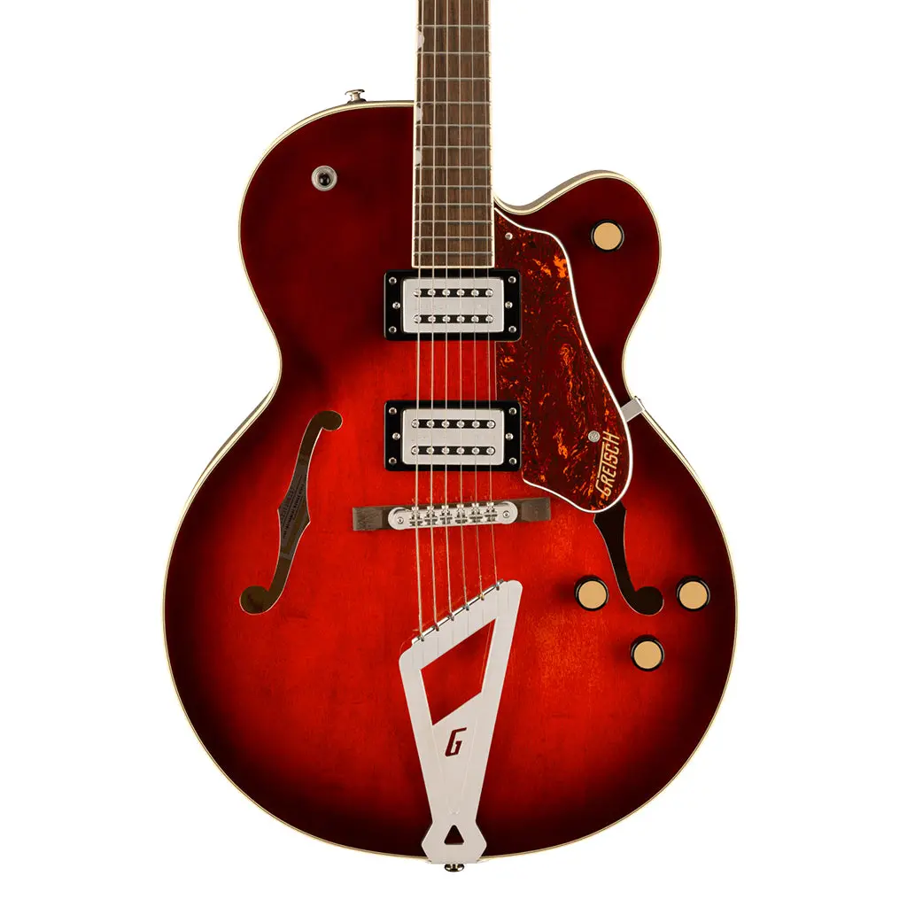 Gretsch G2420 Streamliner Hollow Body With Chromatic Ii And Laurel Fingerboard - Claret Burst 1
