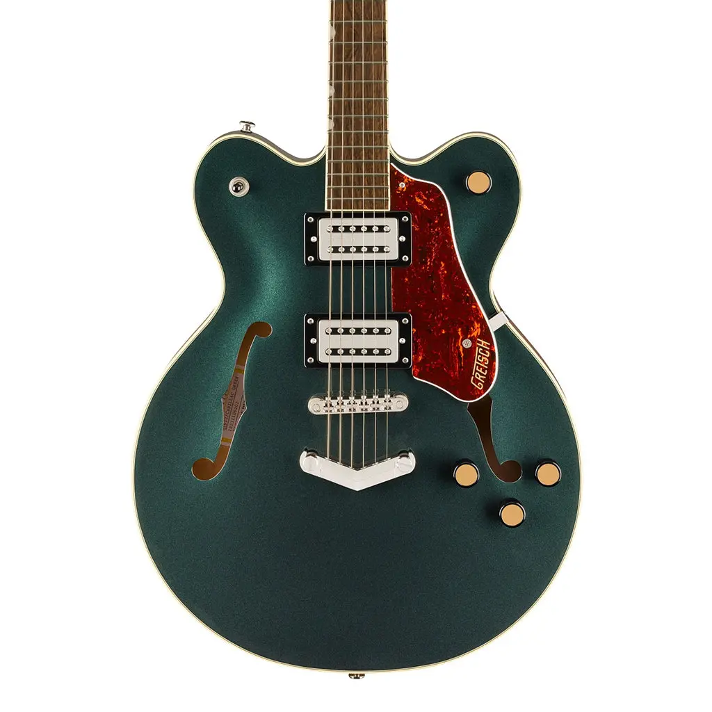 Gretsch G2622 Streamliner Center Block Double-Cut With V-Stoptail And Laurel Fingerboard - Cadillac Green 1